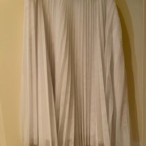 Beautiful pleated Pink Tartan skirt